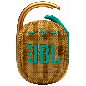 Портативная акустика JBL Clip 4, 5 Вт, желтый